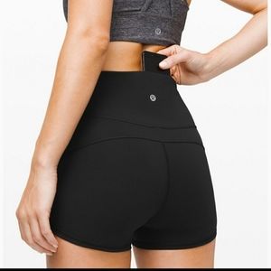 Lululemon high waisted shorts